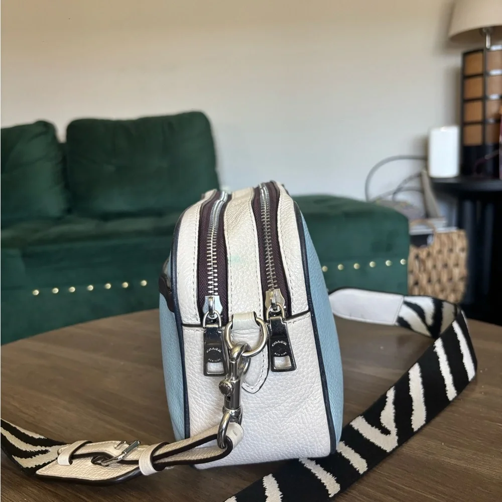 Coach Jes Crossbody in Colorblock with Stripe - Picture 5 of 16
